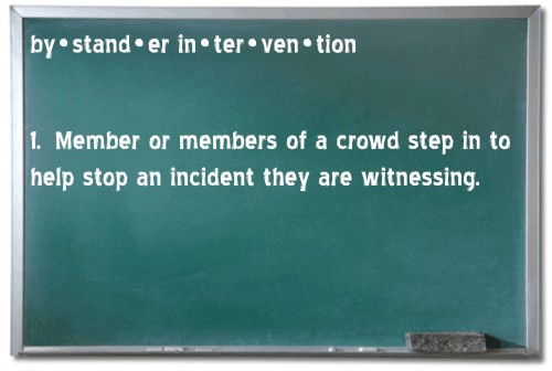 Bystander Intervention board