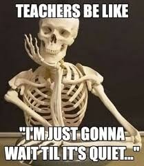 teacher-quiet